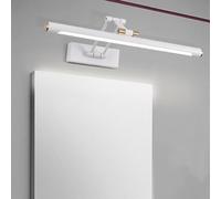 Aplique de Pared LED para Espejo de baño, luz giratoria Ajustable de 180°, Luces para Marco de Fotos, Apliques de Pared Modernos de Metal para Interiores, para Afeitado, Maquillaje, Sala de Estar