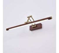 Aplique de Pared LED para tocador - Iluminación artística de Aluminio Ajustable Lámpara Lima para Espejos de baño Diseño Moderno de Brazo oscilante Maquillaje e iluminación DEC