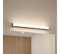 Aplique de pared LED Paulmann Arneb, negra, 59 cm, 3000 K, IP44