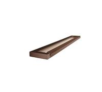 Aplique de pared Led Slim 18W, Cct 2700K-4000K, L. 59,2 Cm, Orientable, 1440 Lm, Ip20 - Perenz - Marrón Metalizado