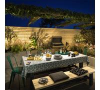 Aplique de pared LED solar de Philips, negro/transparente, paquete de 2 unidades