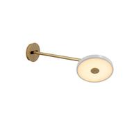 Aplique de pared LED UMAGE Asteria Long, gris/latón, enchufe EC:EPREL:1762789