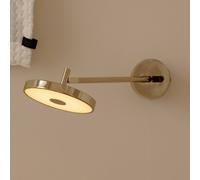 Aplique de pared LED UMAGE Asteria LONG HW, latón pulido, 45 cm
