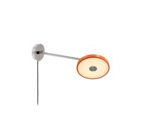 Aplique de pared LED UMAGE Asteria Long, naranja, acero, con enchufe EC:EPREL:2402569