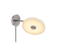 Aplique de pared LED UMAGE Asteria Short, blanco, acero, con enchufe