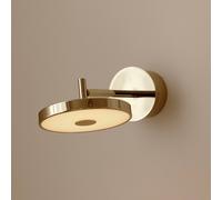 Aplique de pared LED UMAGE Asteria SHORT HW, latón pulido, 28 cm EC:EPREL:2320240