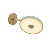 Aplique de pared LED UMAGE Asteria Short, oliva/latón, enchufe EC:EPREL:1762731