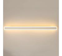Aplique de Pared Lineal LED, lámpara de Pared de Tira Larga, Moderna, Minimalista, de acrílico, para Interiores, Dormitorio, mesita de Noche, Sala de Estar, Pasillo, Escalera, Apliques de Pared d