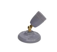 Aplique de pared LUR cerámico Gris Latón