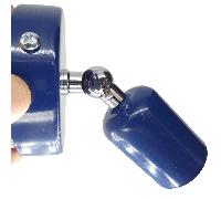 Aplique de pared LUR colores Azul Cromo