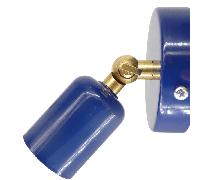 Aplique de pared LUR colores Azul Latón