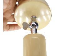 Aplique de pared LUR colores Beige Cromo