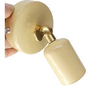 Aplique de pared LUR colores Beige Latón