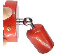 Aplique de pared LUR colores Rojo Cromo
