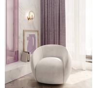 Aplique de pared Maytoni Marmo, color oro/piedra natural, altura 21 cm True
