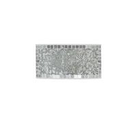 Fabrilamp aplique mosaico en cromo rectangular modelo tenor