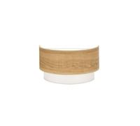 Aplique madera clara modelo myriam 1xe27 fabrilamp
