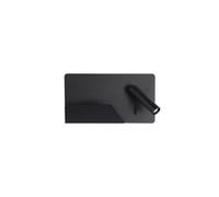 Aplique 3w 4000k miguel angel dcho negro c/usb y estante 150lm 16x28x
