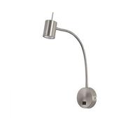 Aplique de pared metal color niquel serie 5.2cm