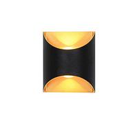 Aplique de Pared Moderno de 6 W con Led, Lámpara de Pared de Aluminio, Focos con Luz Hacia Arriba Y Hacia Abajo, Lámparas de Cabecero, Luces Nocturnas para Sala de Estar, Dormitorio, Pasillo, Luz de P