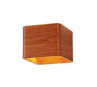 Aplique de Pared Moderno LED de 3 W, Cuadrado, para Dormitorio, mesita de Noche, Sala de Estar, Comedor, Pasillo, balcón, Cocina, iluminación de Pared Interior, 3000 K.
