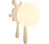 Aplique de Pared nórdico para niños, Moderno, Color Amarillo Leche, Globo, Base G9, para habitación de niños y niñas, guardería, Dormitorio, iluminación Interior, lámpara de Pared