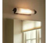 Aplique de pared Nordlux Nimal Double, IP44, metal, negro