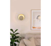 Aplique de pared ORBIT de Globen Lighting, beige, Ø 30 cm