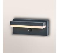 Aplique de pared OSRAM ENDURA STYLE ROBUST, sensor, gris oscuro IP54