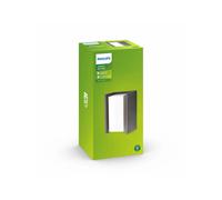 Aplique de pared Philips myGarden Bridge E27, color antracita