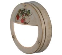 Aplique De Pared Redondo De Aluminio D: 14,5 Cm IP44 G9 Marítimo Hecho A Mano