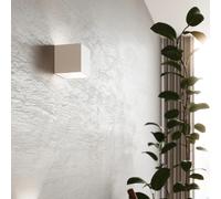 Aplique de pared regulable Luca interior y exterior IP54 Blanco