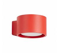 Aplique de pared rojo MODO 1