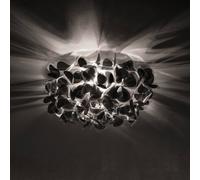 Aplique de pared Slamp Clizia Mama Non Mama, negra, Ø53 cm