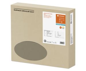 Aplique de pared/techo SF CIRC 350 V 18W 3CCT IP44 4099854042072
