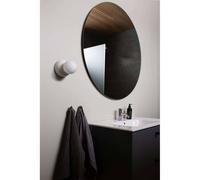 Aplique de pared Torrano de Globen Lighting, blanco, Ø 13 cm, IP44