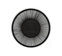 Aplique de pared UMAGE Clava up, Ø 49 cm, madera negra