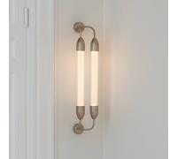 Aplique de pared UMAGE Lemon Squeeze 2 luces, longitud 77 cm, latón True