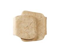 Aplique de Pared WABI-sabi de travertino Amarillo Natural para Interiores, Aplique de Piedra Estilo rústico para Pasillo, lámpara de Pared para baño, Sala de Estar y Pasillo.
