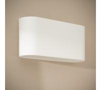 LEDKIA LIGHTING Aplique de Pared Yeso Ebin Round Blanco G9