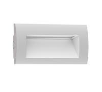 ledscom.de Aplique empotrable LED ZIBAL, downlight para exteriores, IP65 mate, 140 x 70mm, 3,3 W, 223lm, blanco frío