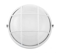 Aplique ext. aluminio apus grand.1xe27 blanco ip44 11x25x25 cm