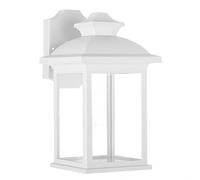 Aplique exterior alcandia 1xe27 blanco ip44policarbonato 31x17x22,3 cm