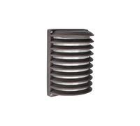 Abrila Achernar Marrón - Aplique Exterior Moderno Aluminio / Cristal 44 Ip