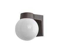 Aplique Exterior aluminio Procyon 1xE27 marrón