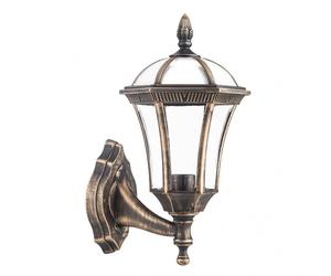 Aplique exterior comino 1xe27 oro viejo ip44 policarbonato 41,1x17x6x2