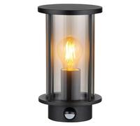Aplique exterior con sensor Gracey (60 W, 14,3 x 14,3 x 25,2 cm, Antracita, IP54, Con sensor)