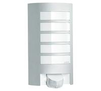 Aplique exterior con sensor L 12 (60 W, 10,8 x 15,5 x 27,2 cm, Blanco/Plateado, IP44)