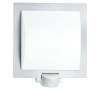 Aplique exterior con sensor L 20 (60 W, 8 x 24 x 23 cm, Blanco/Plateado, IP44)