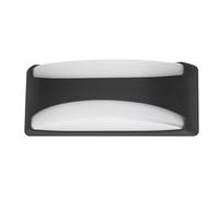 Aplique Exterior Daikon 1xe27 Negro Ip65 Policarbonato 13,2x32x13 Cm